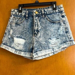 Jean shorts